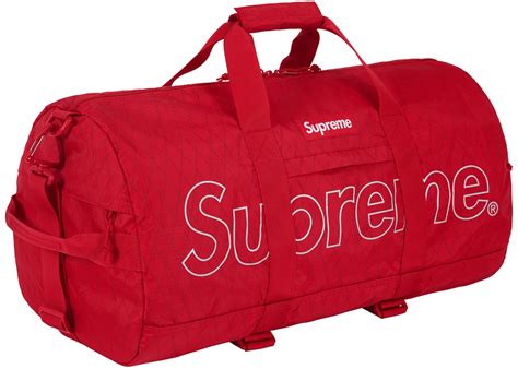 supreme duffle bag stockx